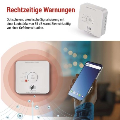 GoSmart CO Melder TCS0101W mit WiFi