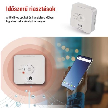GoSmart EMOS Szén-monoxid érzékelő TCS0101W wifivel