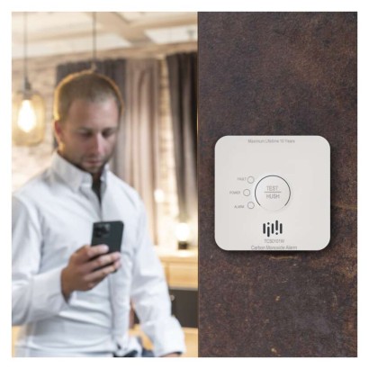 GoSmart Detektor oxidu uhelnatého TCS0101W s WiFi