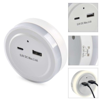 EMOS LED éjjeli fény fotoszenzorral