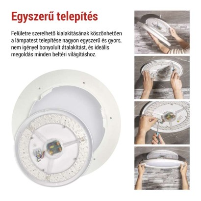 EMOS LED mennyezeti lámpa REMI 45W 2700lm dimm. állítható színhőmérséklet