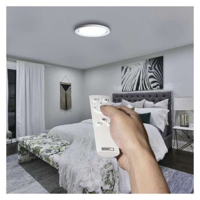 Oprawa LED REMI 45W regulowana CCT, ściemnialna, z pilotem