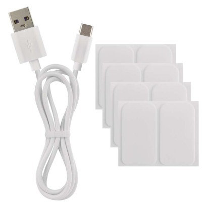 GoSmart LED asztali lámpa Hexagon fehér, 6 részből álló, RGBIC dimmelhető, WiFi