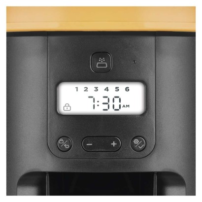 Pet Care barības dozators, 4 l, melns