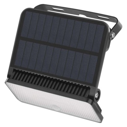 Naświetlacz LED Garden SOLO solarny z PIR, 1000 lm, neutralna biel
