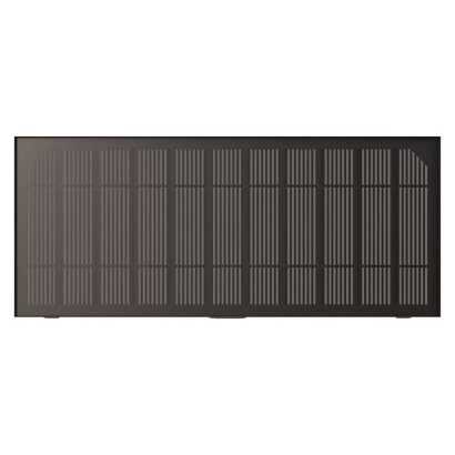 Oprawa LED Garden BRIXO solarna z PIR, 900 lm, NW, czarna