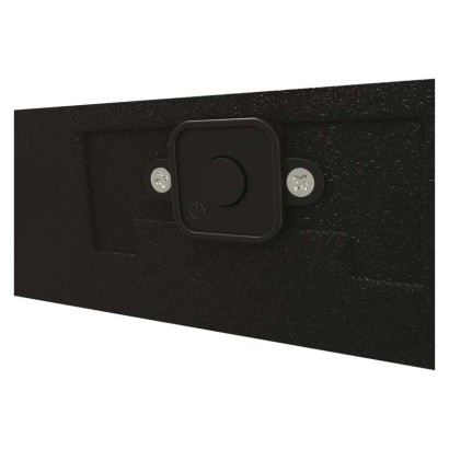 Oprawa LED Garden BRIXO solarna z PIR, 900 lm, NW, czarna