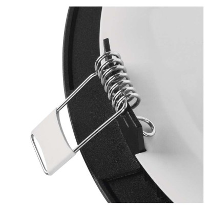 LED podhledové svítidlo NEXXO černé, 17 cm, 12,5 W, teplá/neutrální bílá