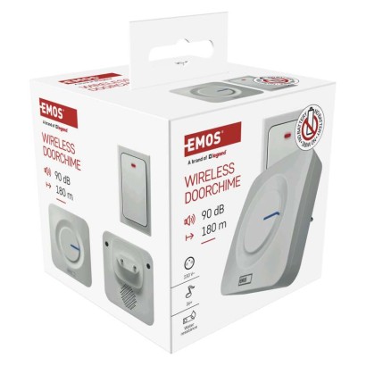 Bezbateriový domovní bezdrátový zvonek P5729 do zásuvky