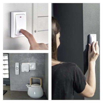 Bezbateriový domovní bezdrátový zvonek P5731 do zásuvky