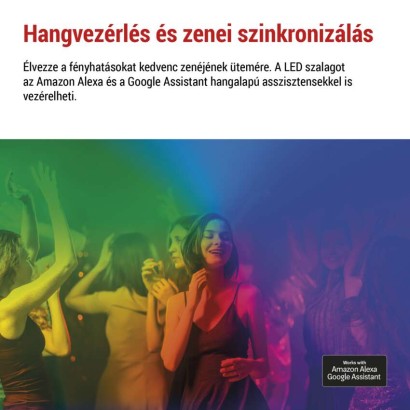 GoSmart LED szalag WiFi 2m, 11W, 750lm, RGB/CCT