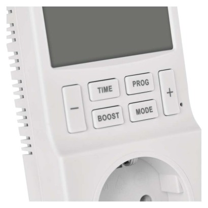 GoSmart 2-in-1 pistik termostaat koos digitaaltaimeriga, WiFi