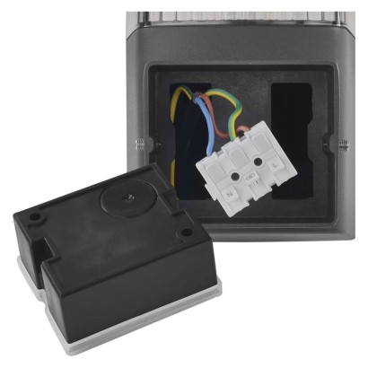 Zahradní nástěnné svítidlo LANA, 11,7 x 10,6 x 21,8 cm, 1 x E27, 25 W