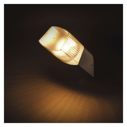 Zahradní nástěnné svítidlo LANA, 10,6 x 8,8 x 28,6 cm, 1 x E27, 25 W