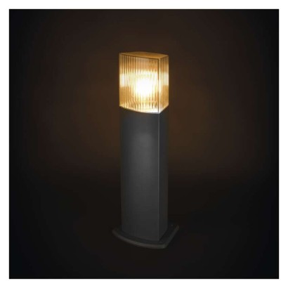 LED aiavalgusti veerg, LANA, 15.3 × 13.3 × 45 cm, 1 × E27, 25 W