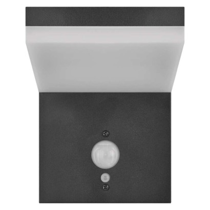 LED zahradní solární nástěnné svítidlo VEREA, čidlo soumraku, 10,7 x 15,4 x 13 cm