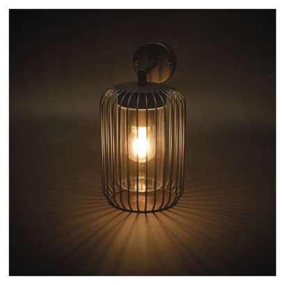 Zahradné nástenné svietidlo SALVIA, 20,8 x 16 x 28,5 cm, 1 x E27, 15 W