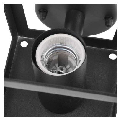 Záhradné nástenné svietidlo ADENIA, 19,8 x 15 x 27,8 cm, 1 x E27, 15 W