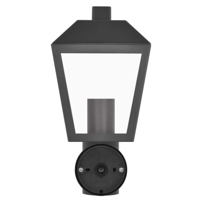 Zahradní nástěnné svítidlo ADENIA, čidlo soumraku, 19,8 x 15 x 29,8 cm, 1 x E27, 15 W