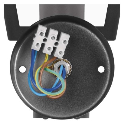 Zahradní nástěnné svítidlo ADENIA, čidlo soumraku, 19,8 x 15 x 29,8 cm, 1 x E27, 15 W