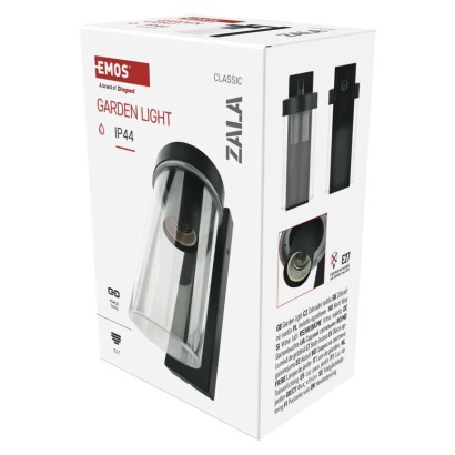 LED dārza gaismeklis ZALA,  12,8 × 8,0 × 23,0 cm, 1 × E27, 15 W