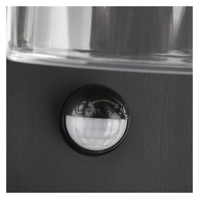 LED aiavalgusti, PIR ZALA, 12,8 × 8 × 28 cm, 1 × E27, 15 W