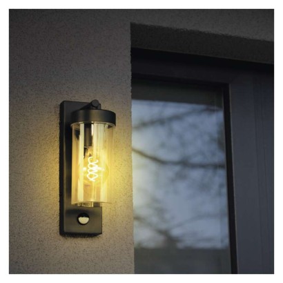LED aiavalgusti, PIR ZALA, 12,8 × 8 × 28 cm, 1 × E27, 15 W
