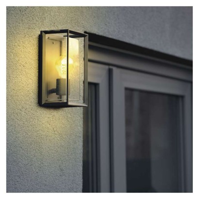 Zahradní nástěnné svítidlo MALVA, 13 x 12 x 25 cm, 1 x E27, 15 W