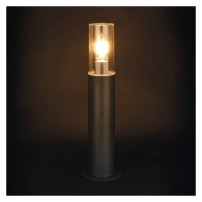 LED dārza gaismeklis kolonna ZALA, 14 × 14 × 50 cm, 1 × E27, 15 W