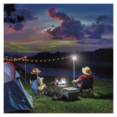 LED dobíjacie kempingové svietidlo P2313, 350 lm