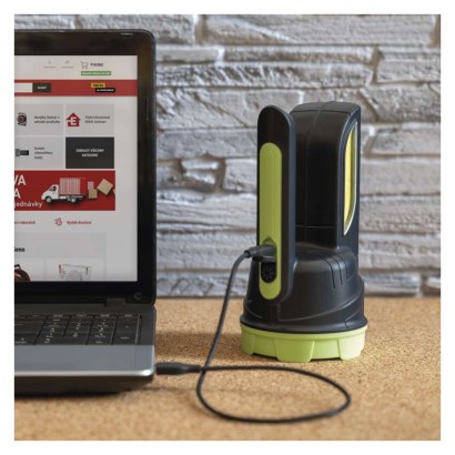 Latarka ładowalna LED, 210 lm, 1 800 mAh