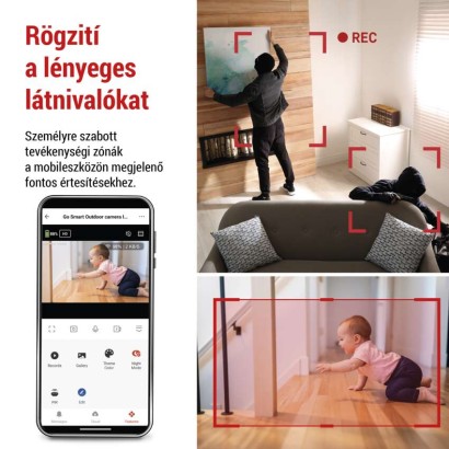 GoSmart Forgatható kamera IP-220W wifivel