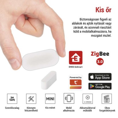 GoSmart vezeték nélküli ajtóérzékelő IP-2011Z, ZigBee