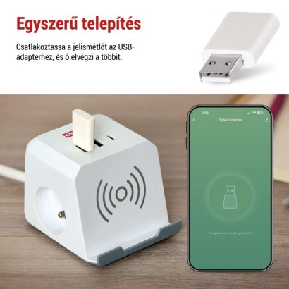 GoSmart jelismétlő IP-2213Z ZigBee átjáróhoz IP-2213Z