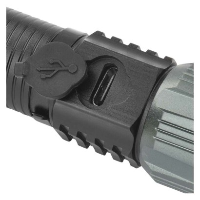 LED nabíjecí kovová svítilna 300 lm, 700 mAh