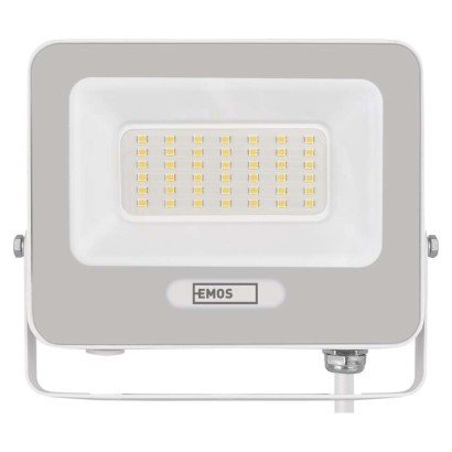 LED reflektor GLARO 30W, bílý, IP65, 3000 lm, neutrální bílá