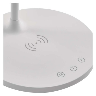 LED stolná lampa OSCAR, biela