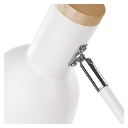 EMOS Poppy asztali lámpa E27 IP20, fehér