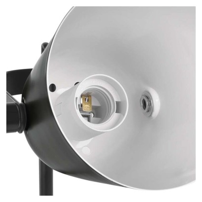 Stolná lampa NINA, čierna