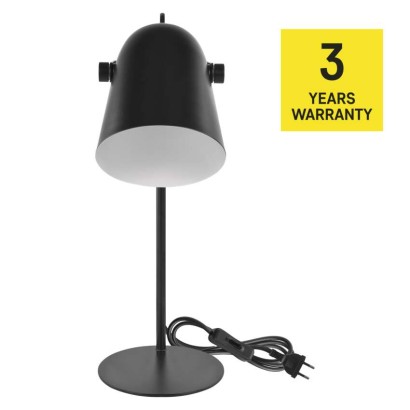 Stolná lampa NINA, čierna