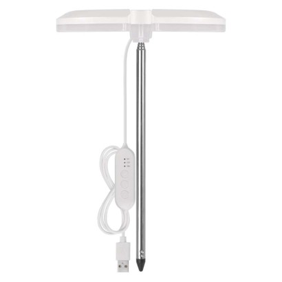 LED növénynevelő lámpa, teljes spektrum, 39 LED, beltéri, időzítővel, dimmelhető