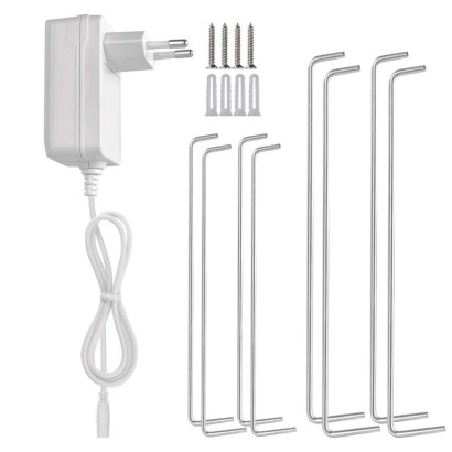 LED svetilka za rastline polnega spektra za setev, 28 LED diod, časovnik