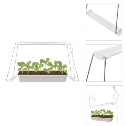 LED svetilka za rastline polnega spektra za setev, 28 LED diod, časovnik