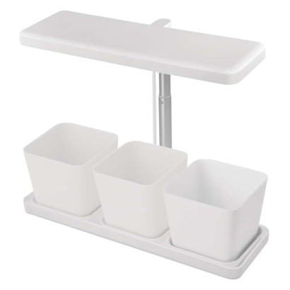 Pflanzenlampe LED Vollspektrum, 30 LEDs, für Innenräume, mit Zeitschaltuhr, dimmbar