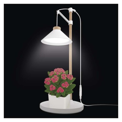LED GROW pestovateľská lampa 7 W, časovač, biela