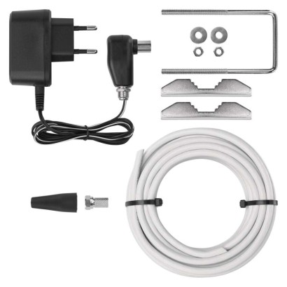 Univerzális antenna VILLAGE FISH–V700, DVB-T2, LTE/4G/5G szűrő