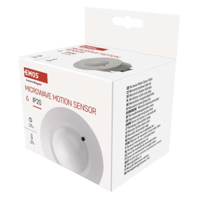 Bewegungsmelder (MW-Sensor) IP20 1200W Weiss