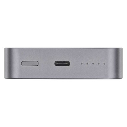 EMOS Powerbank WI 1046, 10 000 mAh, 20 W+Wireless, szürke