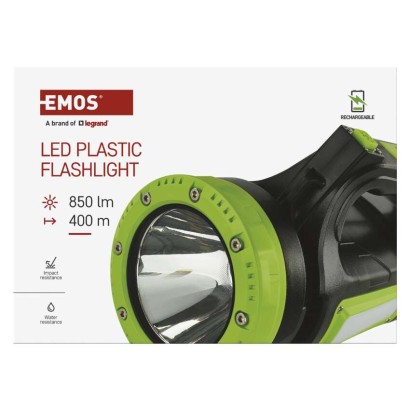 LED nabíjecí svítilna P2316, 850 lm, 8000 mAh