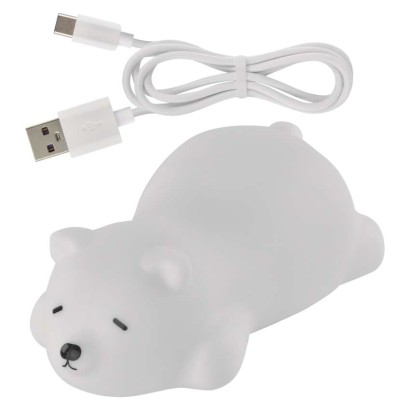EMOS LED éjjeli fény medve P3325, tölthető